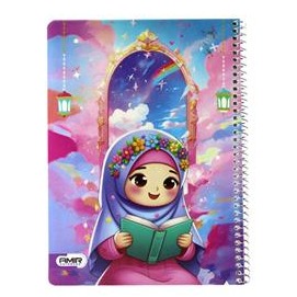 دفتر 50 سیمی خطی مذهبی امیر