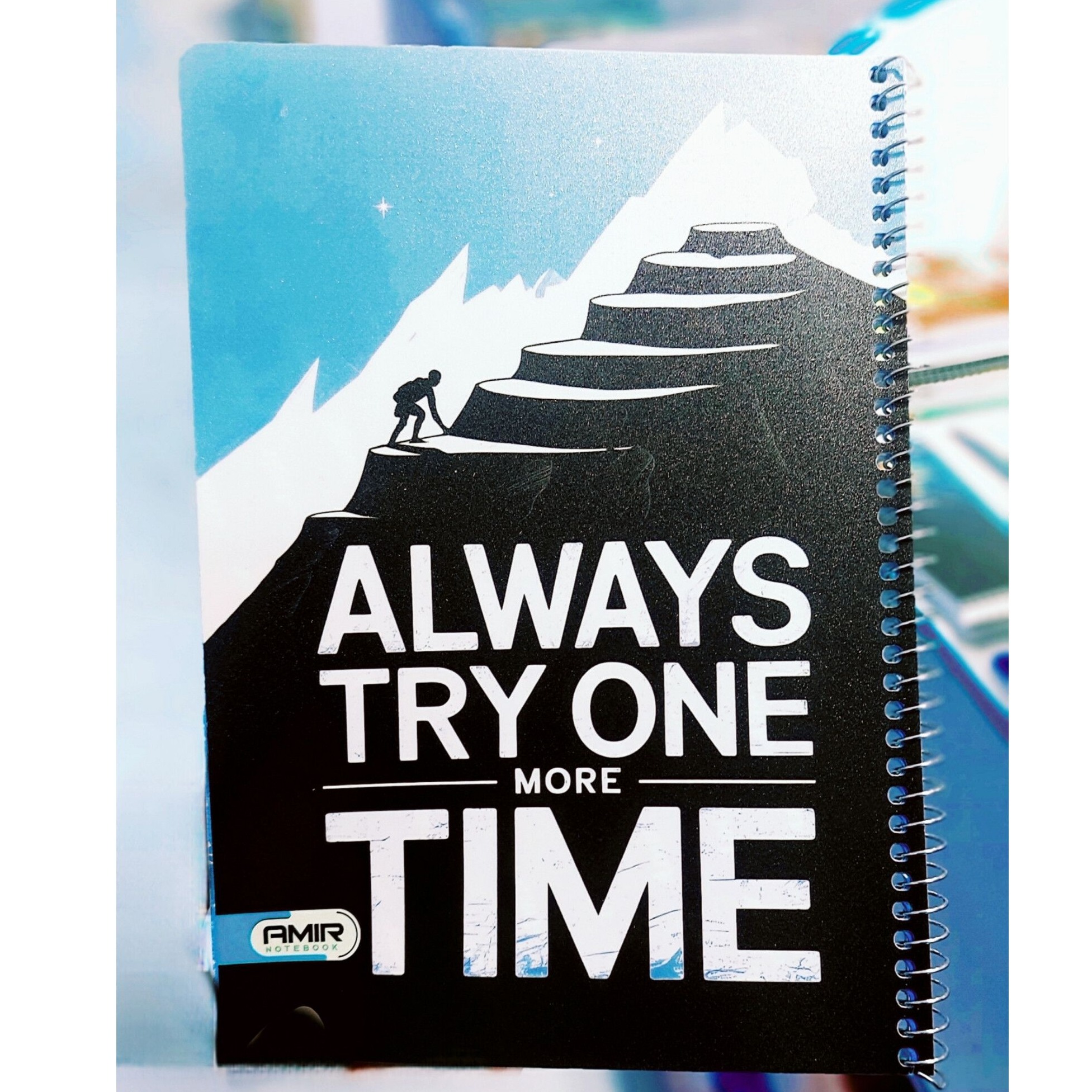 دفتر 50 برگ طلقی کلاسیک امیر