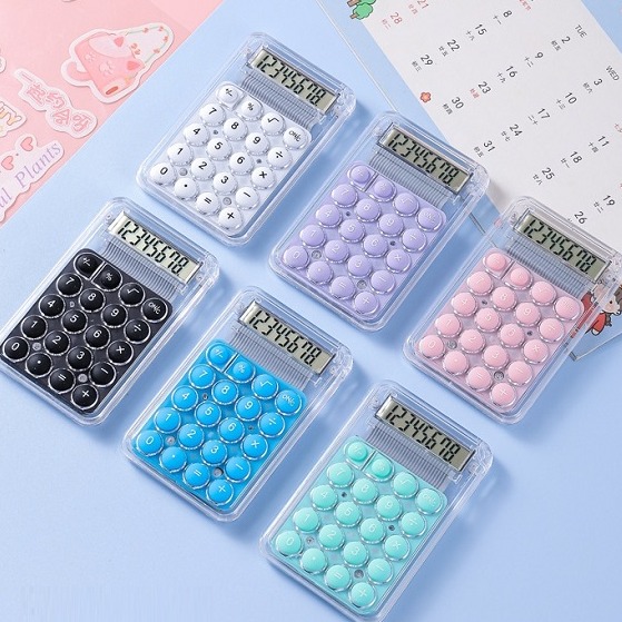 ماشین حساب فانتزی شفاف 1020