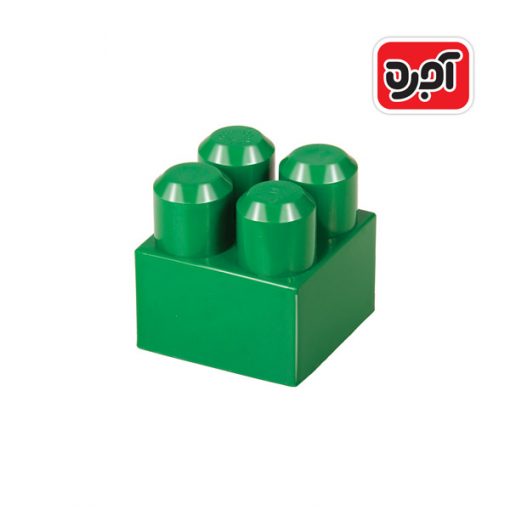 آجره چهار دکمه سبز مربع