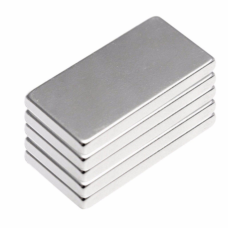 آهن ربا مدل نئودیمیوم بلوک 20x10x2mm بسته 5 عددی