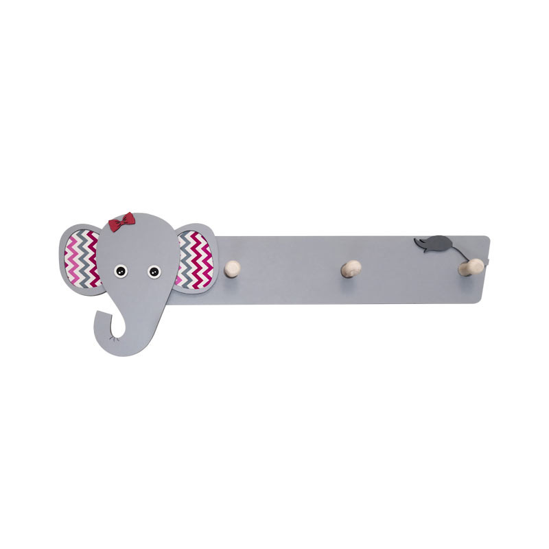 آویز لباس کودک طرح فیل مدل MKids58-A