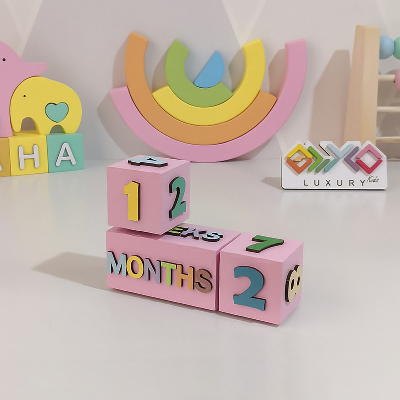 استند رومیزی کودک مدل مدل گاهشمار سن کد MKids35-FullColor-A