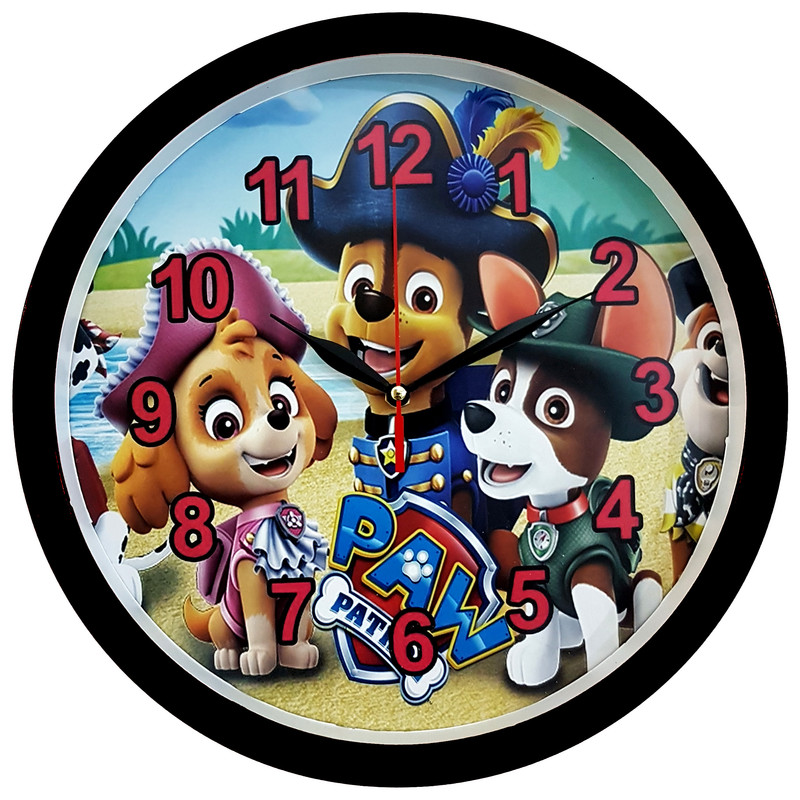 ساعت دیواری کودک کد 310-DOG-B