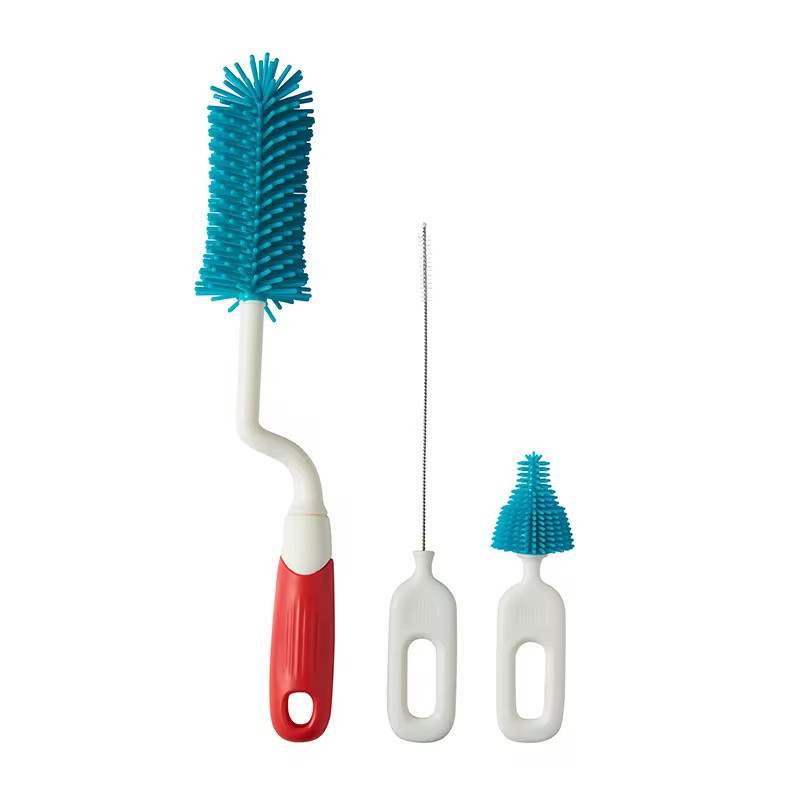 ست برس شیشه شوی کودک مدل دایناسور مجموعه 3 عددی