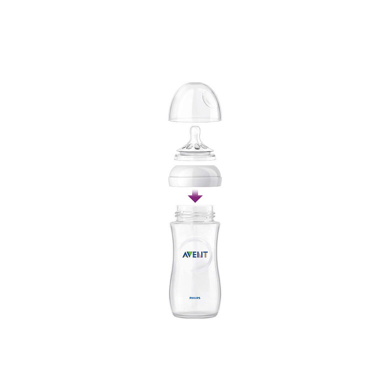 شیشه شیر اونت مدل SCF033 ظرفیت 260 میلی لیتر بسته دو عددی