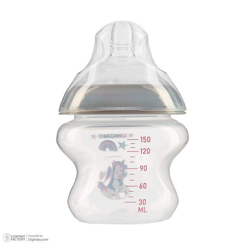 شیشه شیر یومامی مدل Anti Colic گنجایش 150 میلی لیتر - بسته 2 عددی