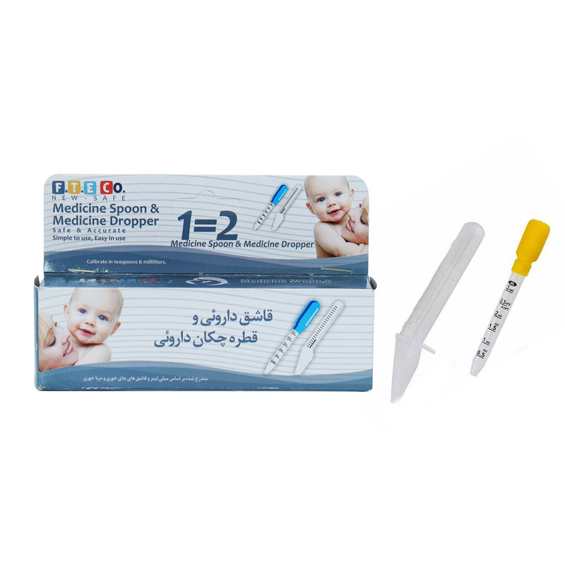 قطره چکان اف تی ای کو مدل 02 به همراه قاشق