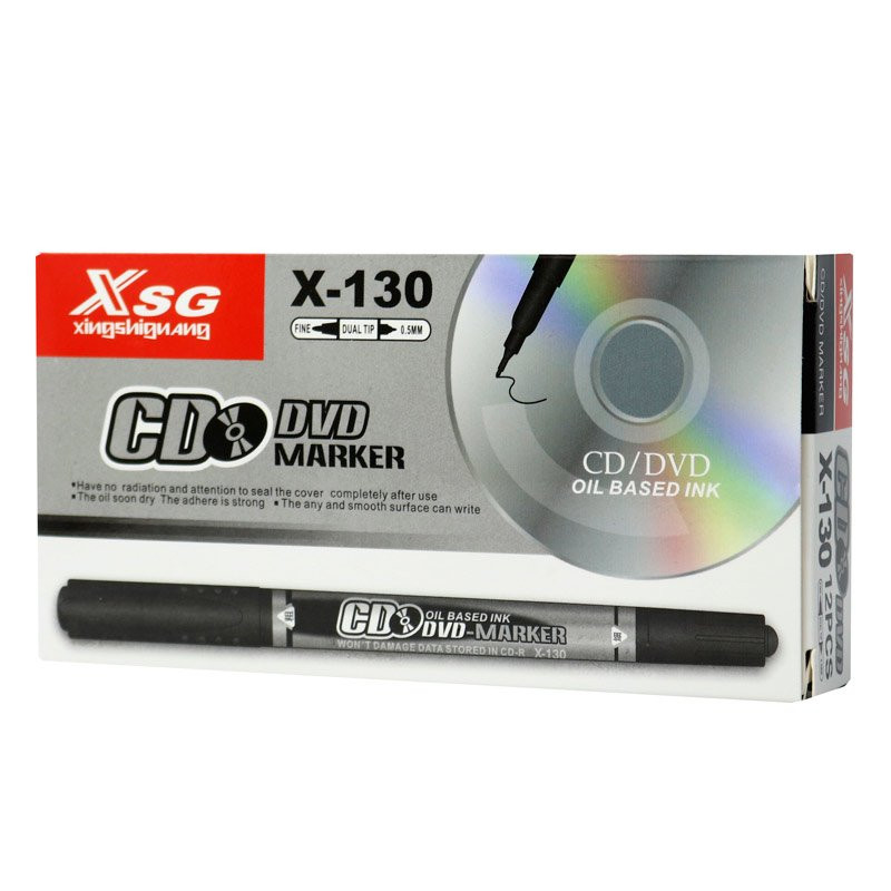 ماژیک سی دی ایکس اس جی مدل X-130 بسته 12 عددی
