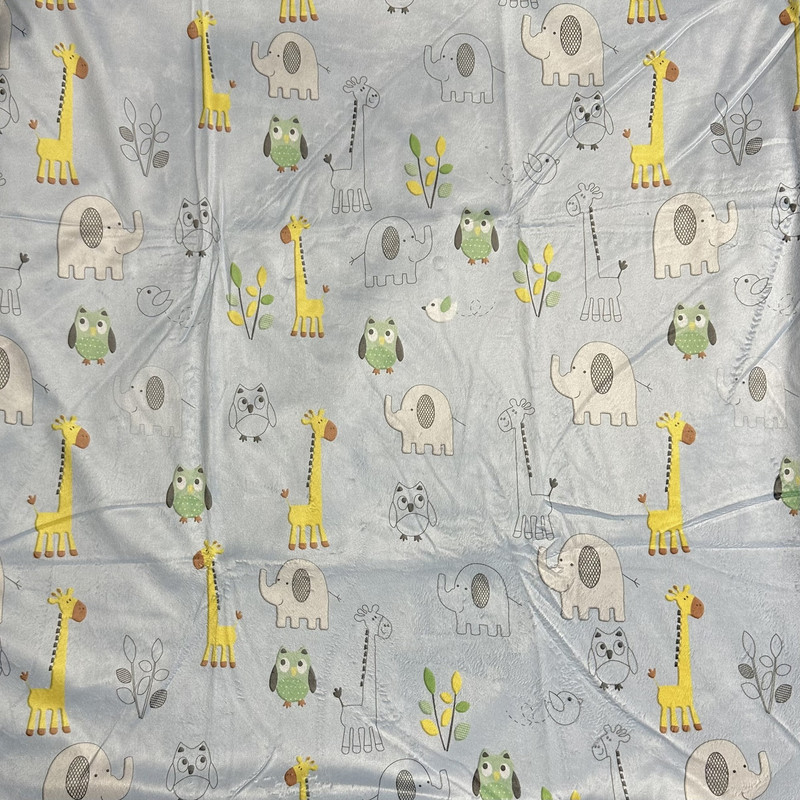 پتو نوزادی مدل Elephant And Giraffe -2024 سایز 80×80 سانتی متر