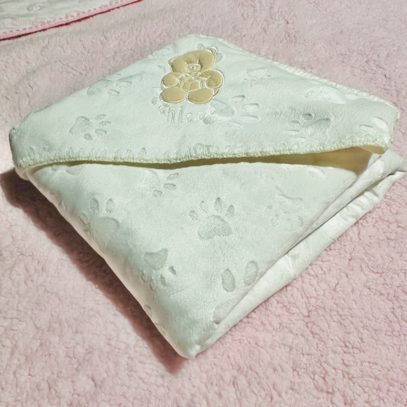 پتوی نوزاد مدل Bear-2 کد TL-2024 سایز 80×80 سانتی متر