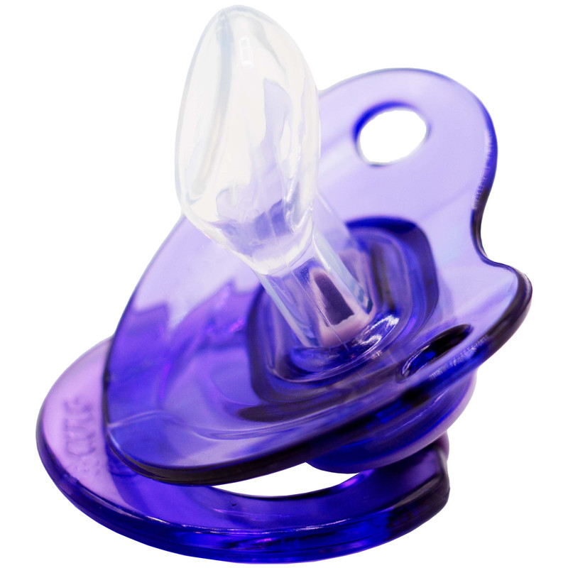 پستانک ارتودنسی وی کر مدل دسته دار fancy شفاف سایز 6-12 ماه کد P108