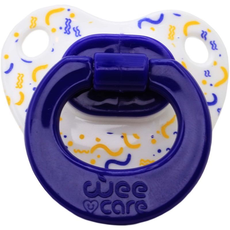 پستانک ارتودنسی وی کر مدل دسته دار مات چاپدار joyful کد P121