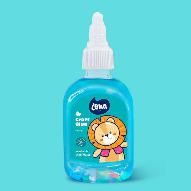 چسب مایع لنا مدل بیلی و تدی بسته 2 عددی