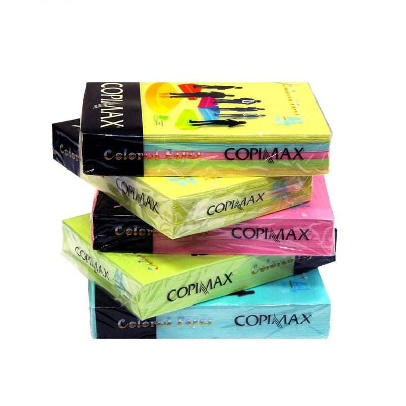 کاغذ رنگی A4 کپی مکس مدل S003 بسته 100 عددی
