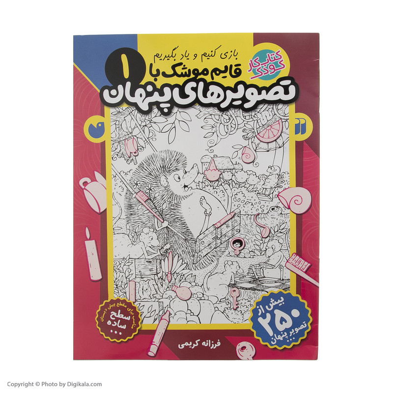 کتاب قایم موشک با تصویرهای پنهان 1 اثر فرزانه کریمی نشر ذکر