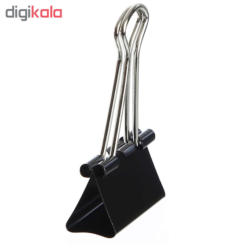 گیره کاغذ مدل DL.0002 سایز 41 میلی متر بسته 6 عددی